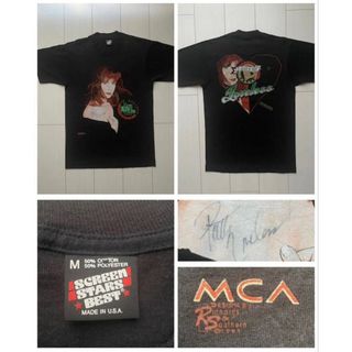 SCREEN STARS - 未使用 美品 DEAD STOCK  デッドストック USA製 サイン Tシャツ