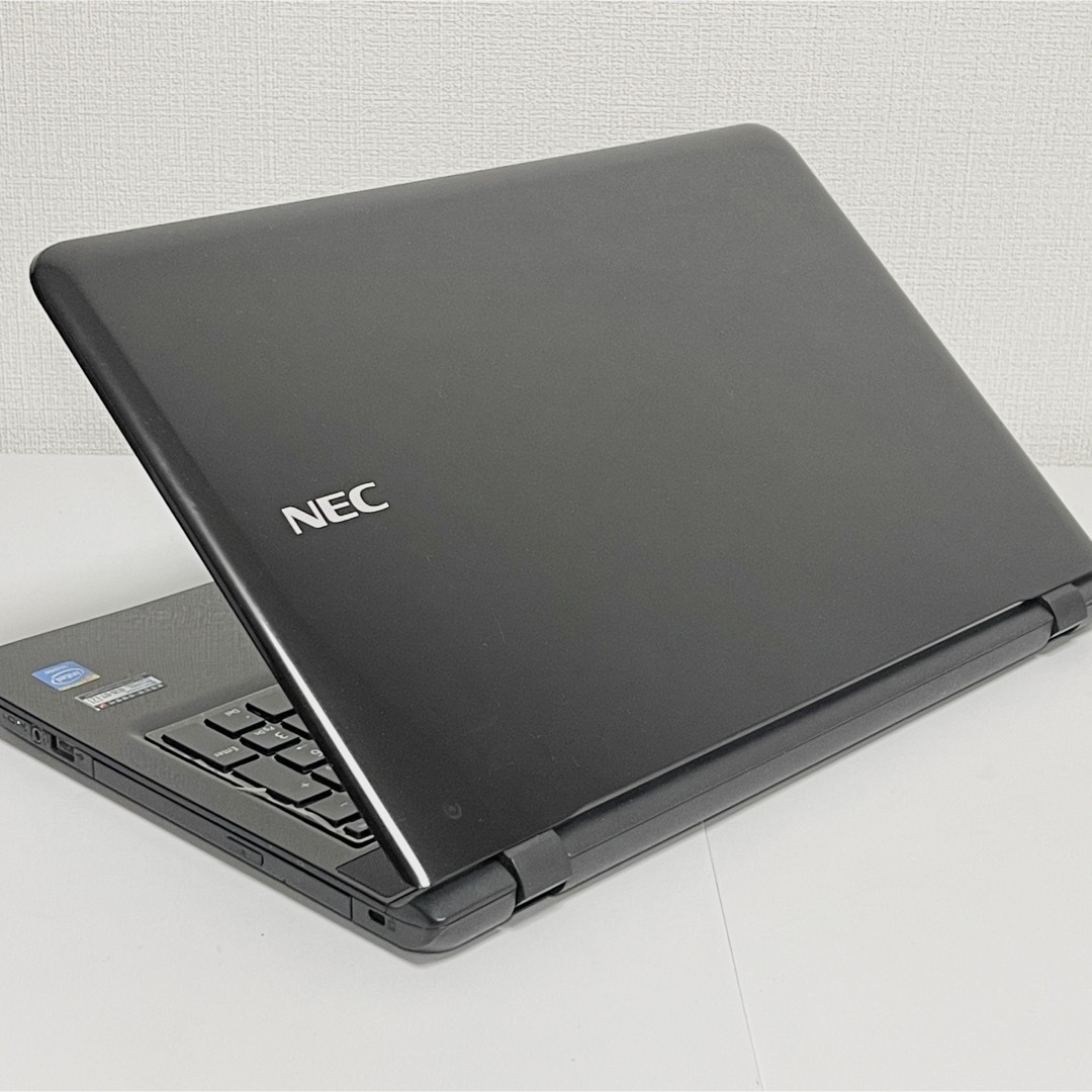 NEC シンプルなブラック オールインワンノート 初期設定済 すぐに使えます！ スマホ/家電/カメラのPC/タブレット(ノートPC)の商品写真