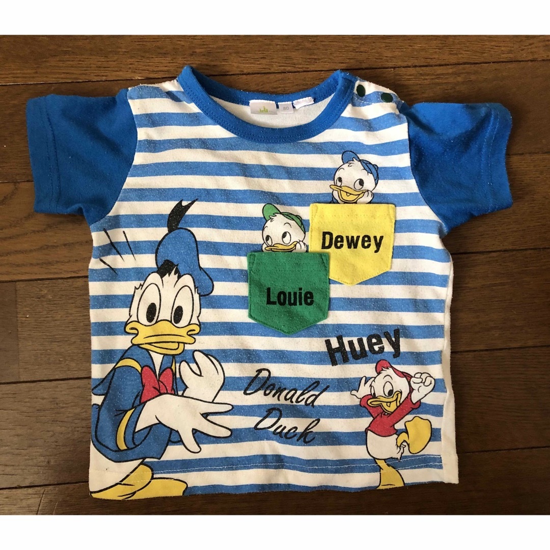 Disney(ディズニー)のTシャツ キッズ/ベビー/マタニティのベビー服(~85cm)(Ｔシャツ)の商品写真