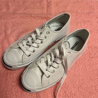 コンバースconverse23.5cm白スニーカー未使用JACK PURCELL