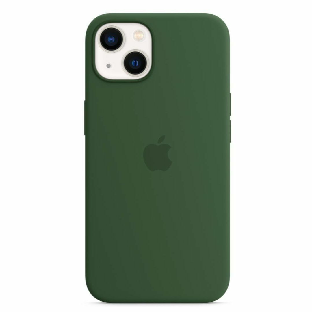 新品-純正互換品 - iPhone13 シリコーンケース-クローバー-緑色 スマホ/家電/カメラのスマホアクセサリー(iPhoneケース)の商品写真