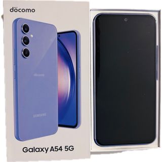 ギャラクシー(Galaxy)の☆新品未使用☆GALAXY A54 5G オーサム バイオレット(スマートフォン本体)