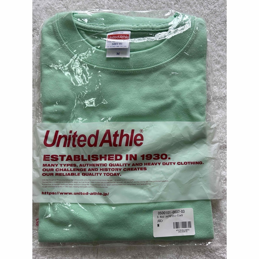 UnitedAthle(ユナイテッドアスレ)のユナイテッドアスレ　Tシャツ　M メンズのトップス(Tシャツ/カットソー(半袖/袖なし))の商品写真
