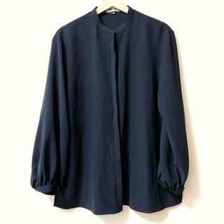 theory luxe(セオリーリュクス) 長袖シャツブラウス サイズ38 M レディース美品  - ダークネイビー