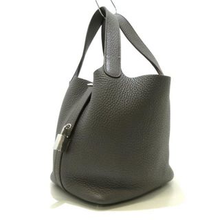 Hermes - HERMES(エルメス) ハンドバッグ ピコタンロックPM エタン シルバー金具 トリヨンクレマンス