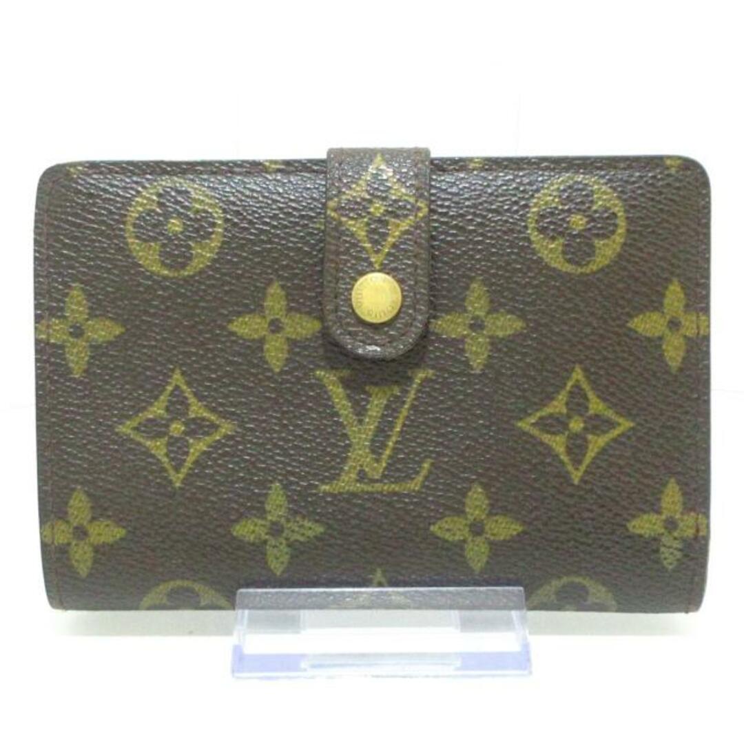 LOUIS VUITTON(ルイヴィトン)のLOUIS VUITTON(ルイヴィトン) 2つ折り財布 モノグラム ポルト モネ・ビエ ヴィエノワ M61663 ■外側⇒モノグラム・キャンバス■内側⇒クロスグレインレザー レディースのファッション小物(財布)の商品写真