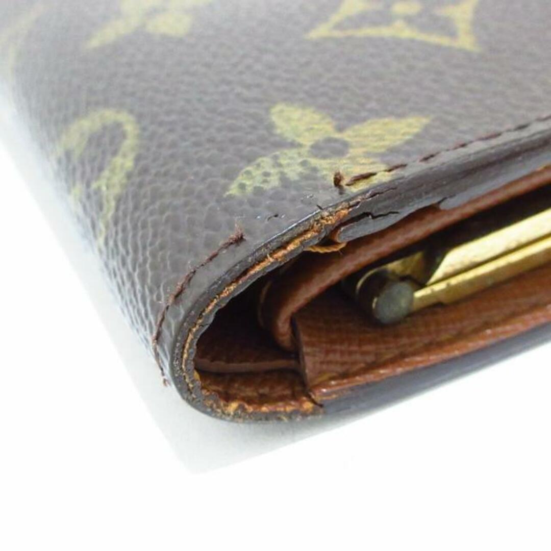 LOUIS VUITTON(ルイヴィトン)のLOUIS VUITTON(ルイヴィトン) 2つ折り財布 モノグラム ポルト モネ・ビエ ヴィエノワ M61663 ■外側⇒モノグラム・キャンバス■内側⇒クロスグレインレザー レディースのファッション小物(財布)の商品写真