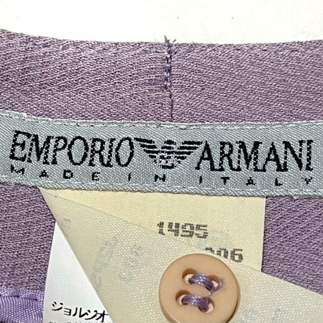 Emporio Armani(エンポリオアルマーニ)のEMPORIOARMANI(エンポリオアルマーニ) パンツ サイズ40 M レディース - ライトパープル フルレングス レディースのパンツ(その他)の商品写真