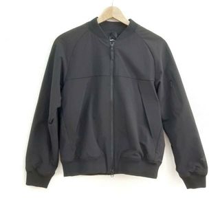 ザノースフェイス(THE NORTH FACE)のTHE NORTH FACE(ノースフェイス) ブルゾン サイズM レディース美品  - 黒 長袖/ジップアップ/春/秋(ブルゾン)