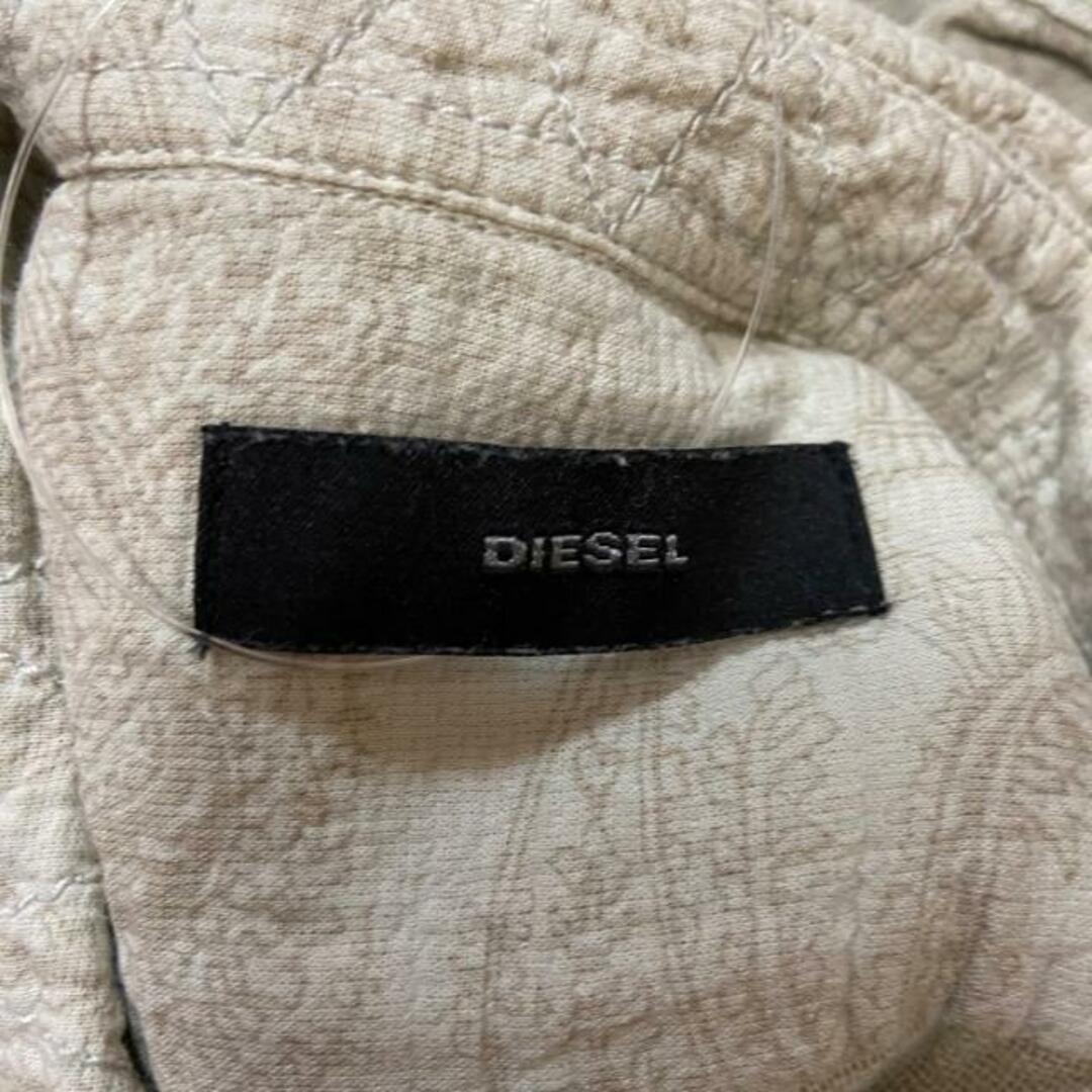 DIESEL(ディーゼル)のDIESEL(ディーゼル) 長袖シャツ サイズS メンズ - アイボリー×ベージュ ペイズリー柄 メンズのトップス(シャツ)の商品写真