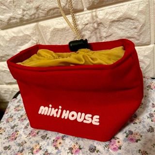ミキハウス(mikihouse)のMIKIHOUSE☆巾着型ポーチ(ポーチ)