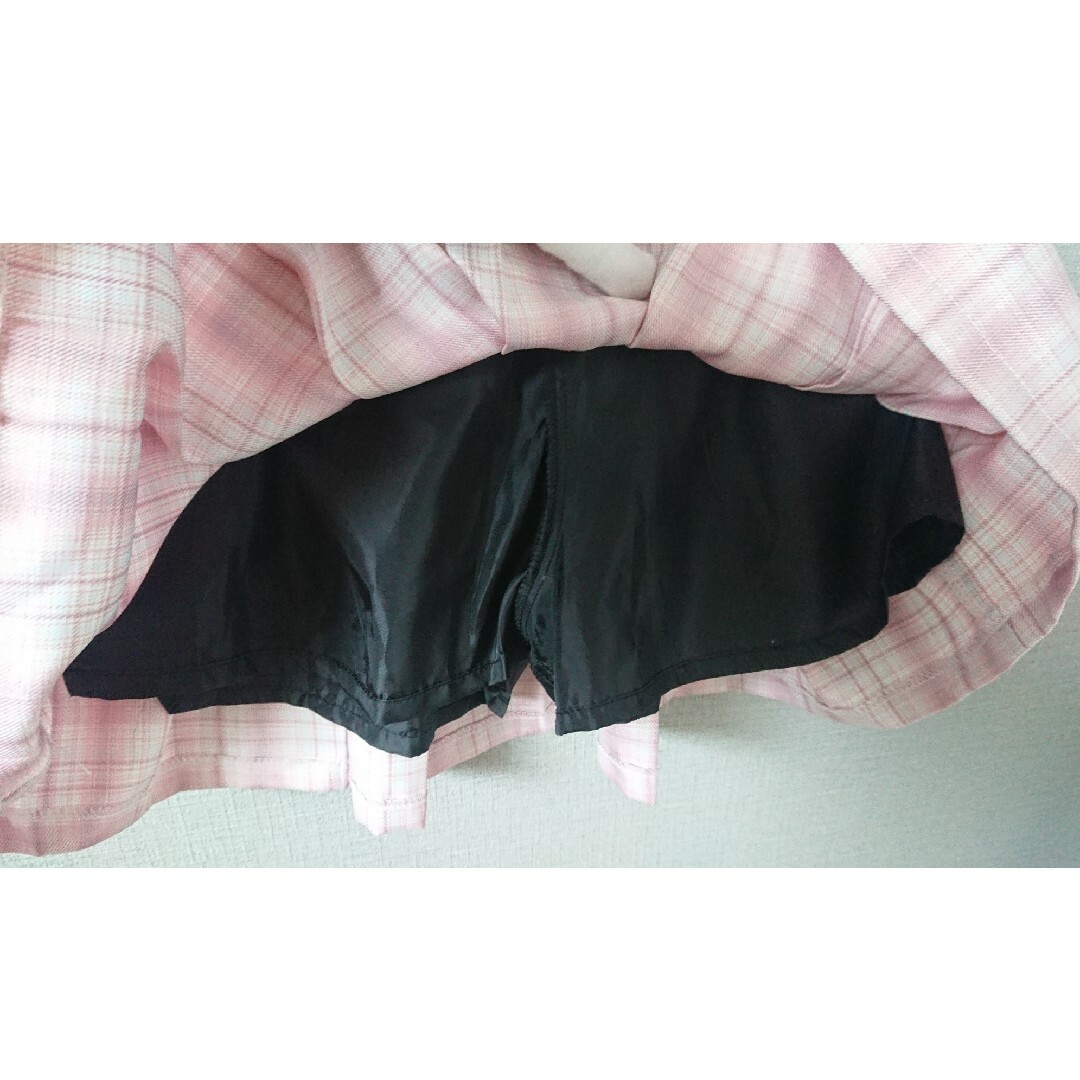 ピンクハント☆スカパン キッズ/ベビー/マタニティのキッズ服女の子用(90cm~)(スカート)の商品写真