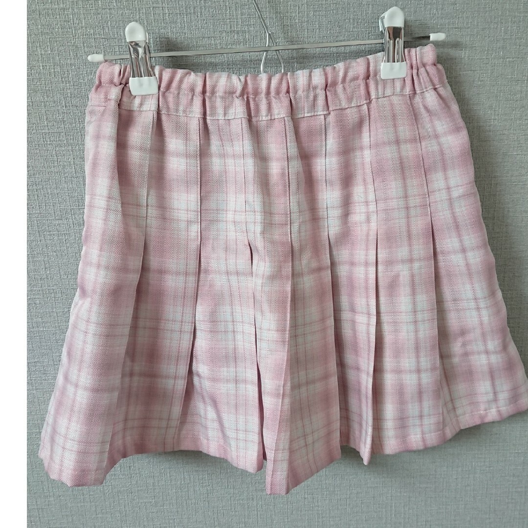 ピンクハント☆スカパン キッズ/ベビー/マタニティのキッズ服女の子用(90cm~)(スカート)の商品写真