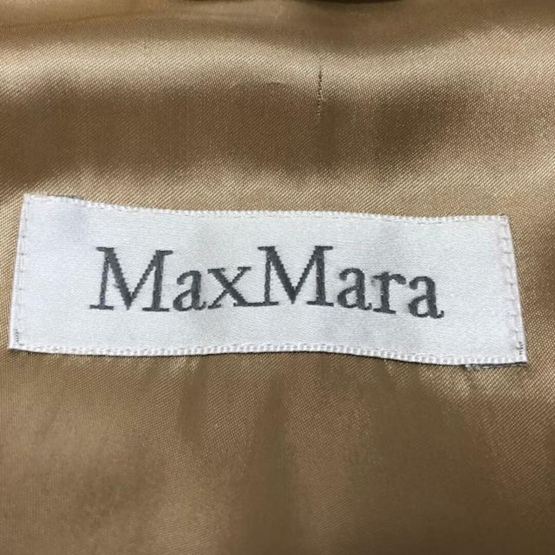 Max Mara(マックスマーラ)のMax Mara(マックスマーラ) コート サイズ40 M レディース - ベージュ 長袖/冬 レディースのジャケット/アウター(その他)の商品写真