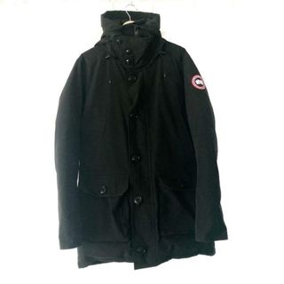 カナダグース(CANADA GOOSE)のCANADA GOOSE(カナダグース) ダウンコート サイズL メンズ - 2300JM 黒 長袖/ジップアップ/冬(その他)