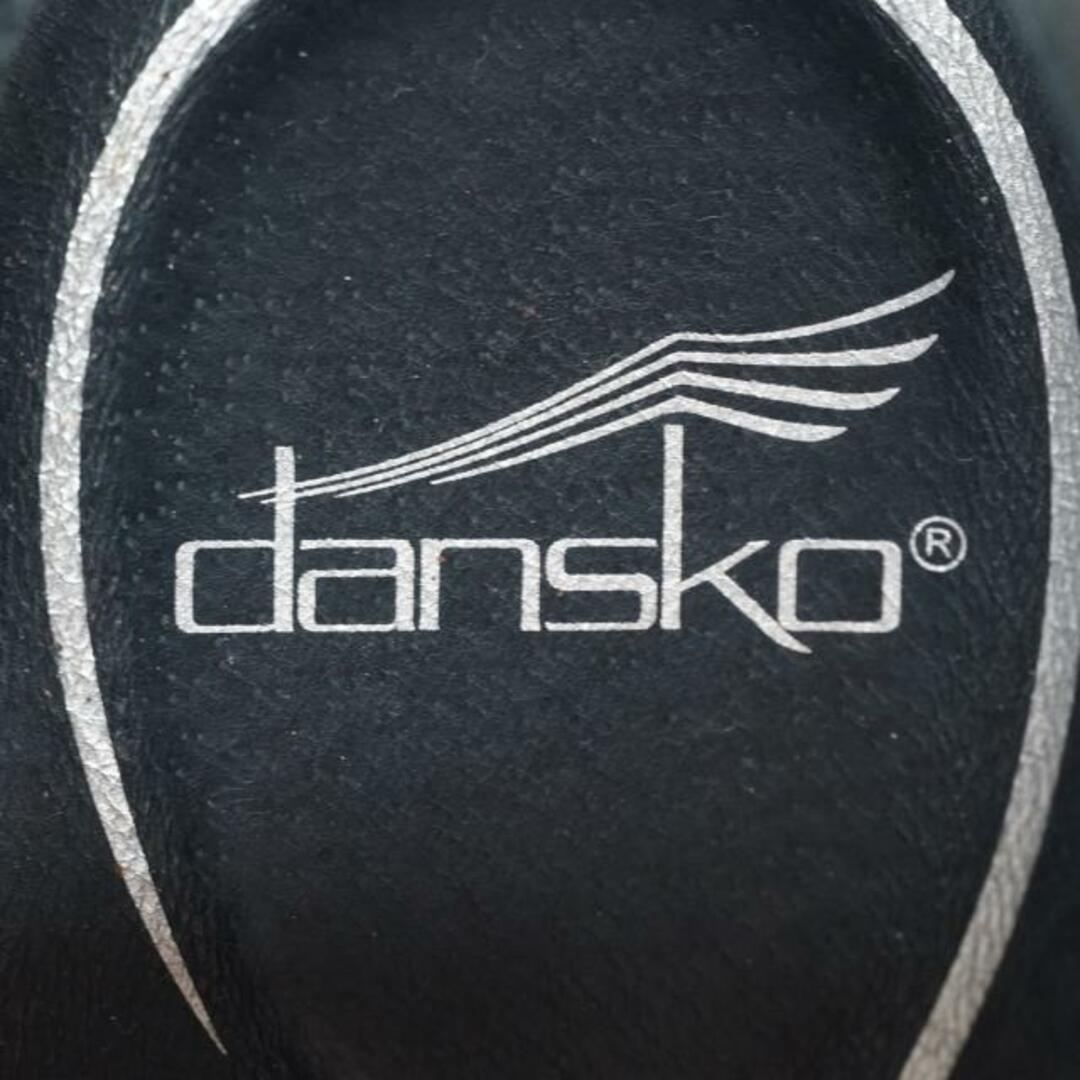 dansko(ダンスコ)のDANSKO(ダンスコ) パンプス 36 レディース - 黒 ウェッジソール レザー×化学繊維 レディースの靴/シューズ(ハイヒール/パンプス)の商品写真