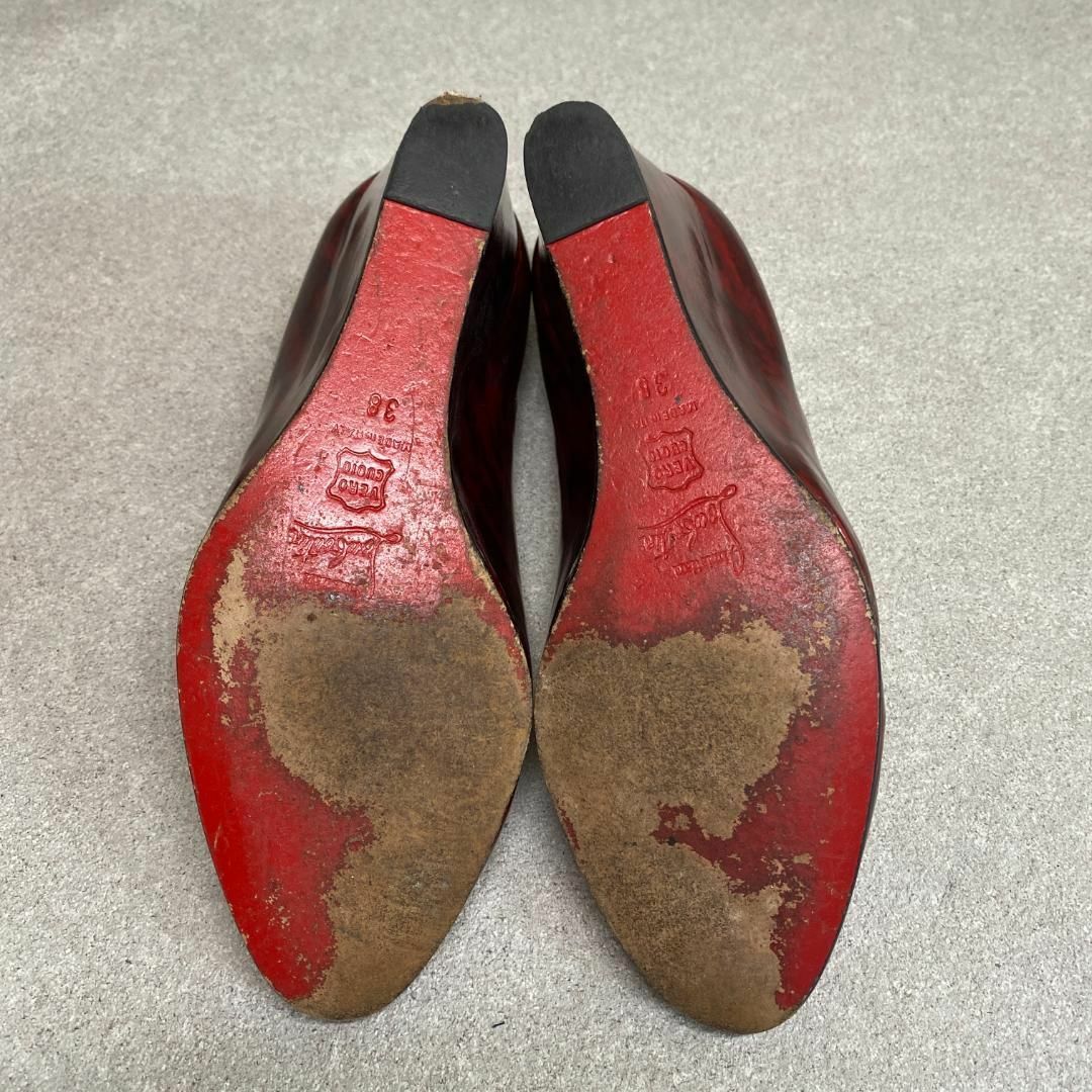 Christian Louboutin(クリスチャンルブタン)のクリスチャンルブタン 25cm相当 パンプス レッド レディースの靴/シューズ(ハイヒール/パンプス)の商品写真