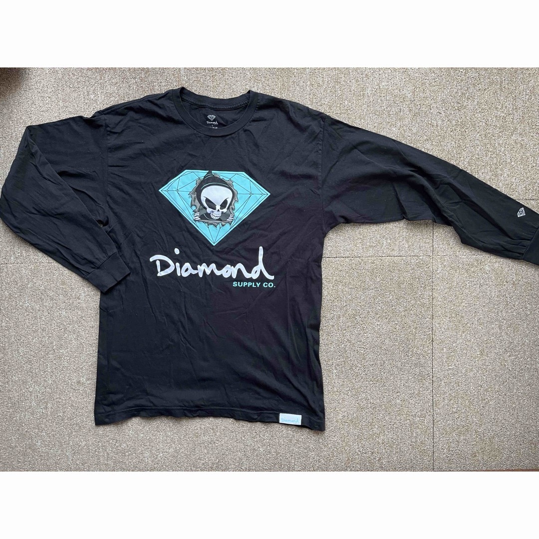 ダイアモンドサプライ×ブラインド  ロンティ コラボシャツ メンズのトップス(Tシャツ/カットソー(七分/長袖))の商品写真