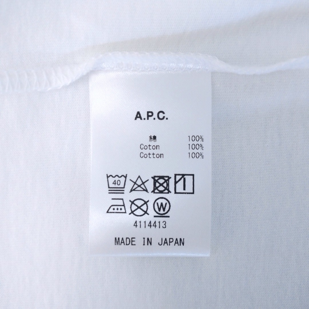 【新品タグ付】A.P.C. アーペーセー メンズ 半袖 Tシャツ カットソー メンズのトップス(Tシャツ/カットソー(半袖/袖なし))の商品写真