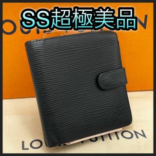 ルイヴィトン(LOUIS VUITTON)のルイヴィトン　エピ　ノワール　ポルトビエ　コンパクト　折財布(折り財布)