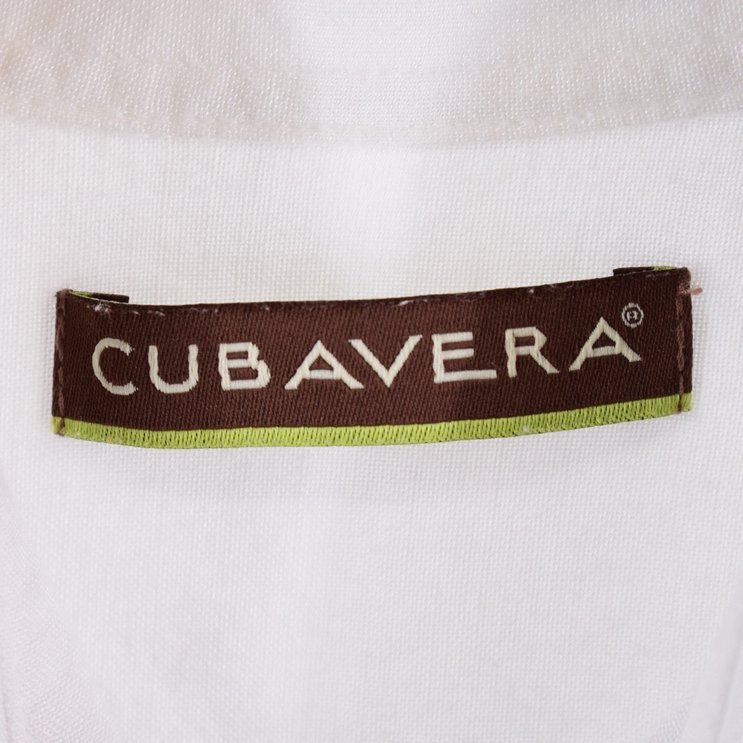 古着 CUBAVERA 半袖 ツートンシャツ メンズM /eaa336149 メンズのトップス(シャツ)の商品写真