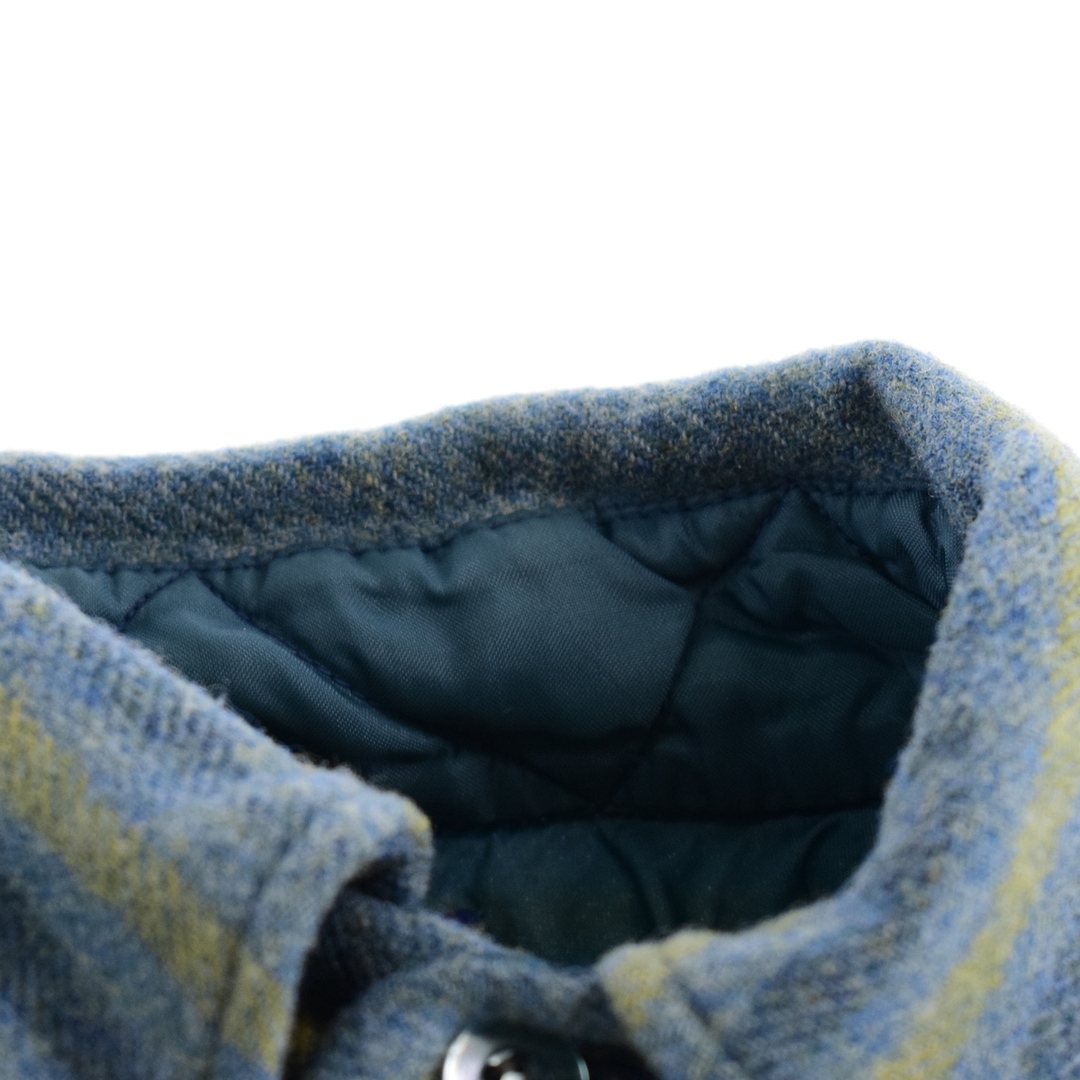 PENDLETON(ペンドルトン)の古着 ウールリッチ WOOLRICH ストライプ柄 半袖 ボタンダウンウールシャツ メンズS /eaa336142 メンズのトップス(シャツ)の商品写真