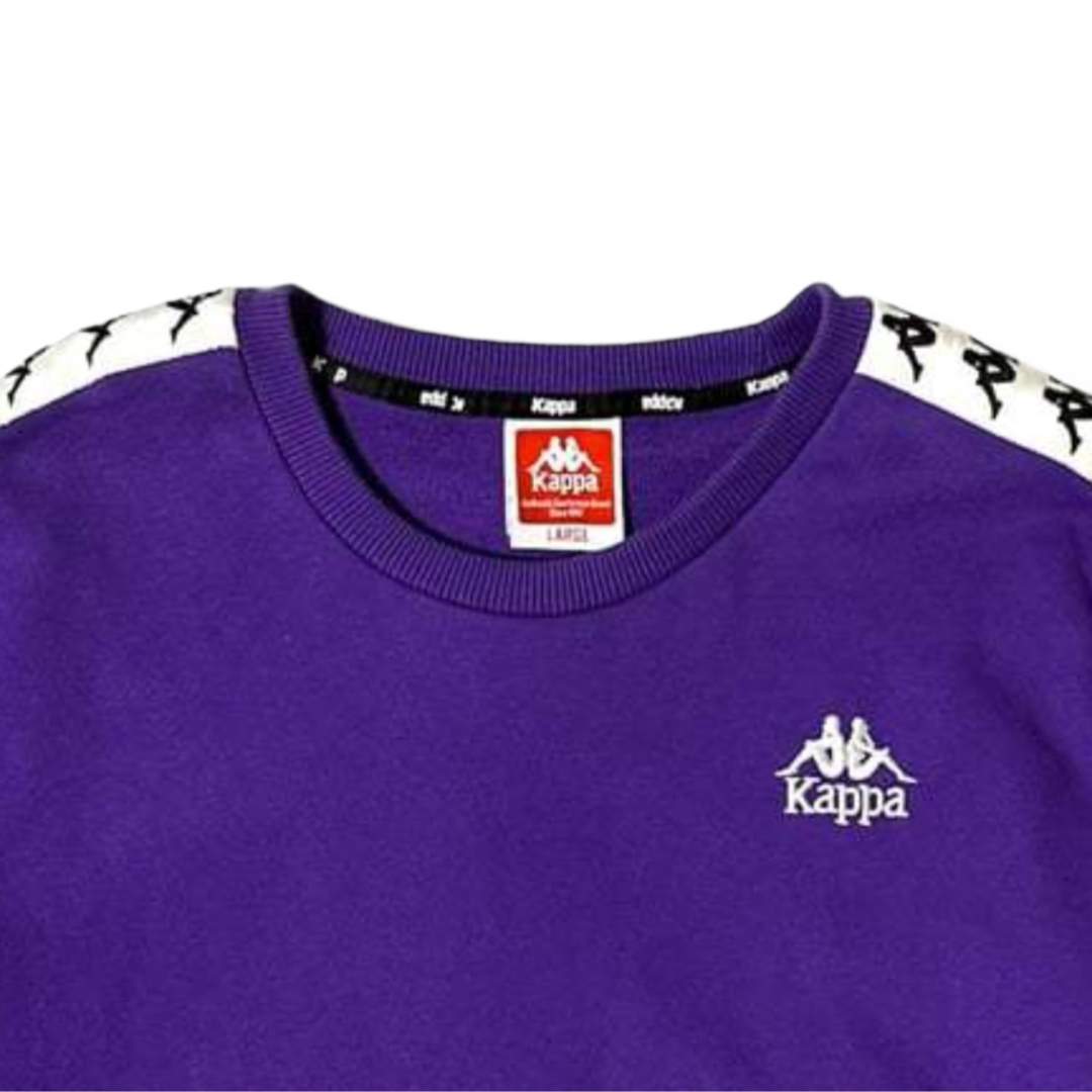 Kappa(カッパ)のKappa 90s 復刻 サイドライン スウェットシャツ トレーナー メンズ L メンズのトップス(Tシャツ/カットソー(半袖/袖なし))の商品写真