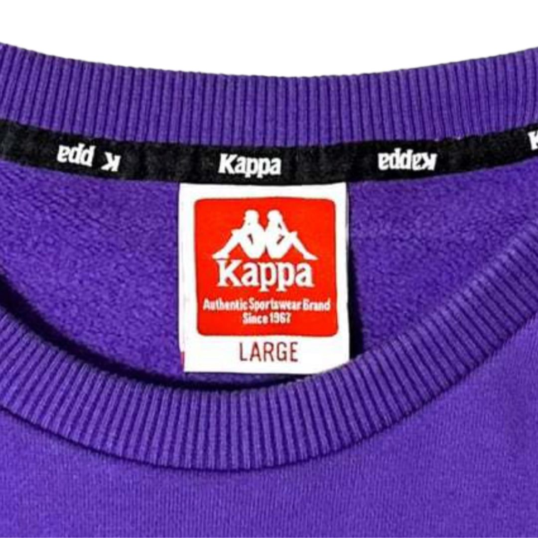 Kappa(カッパ)のKappa 90s 復刻 サイドライン スウェットシャツ トレーナー メンズ L メンズのトップス(Tシャツ/カットソー(半袖/袖なし))の商品写真