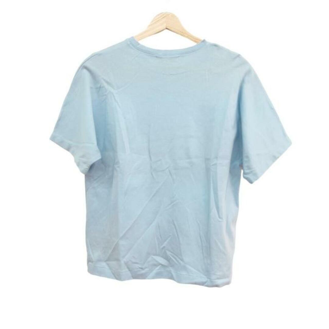 ebure(エブール) 半袖Tシャツ サイズ38 M レディース美品  - ライトブルー クルーネック/Ron Herman レディースのトップス(Tシャツ(半袖/袖なし))の商品写真