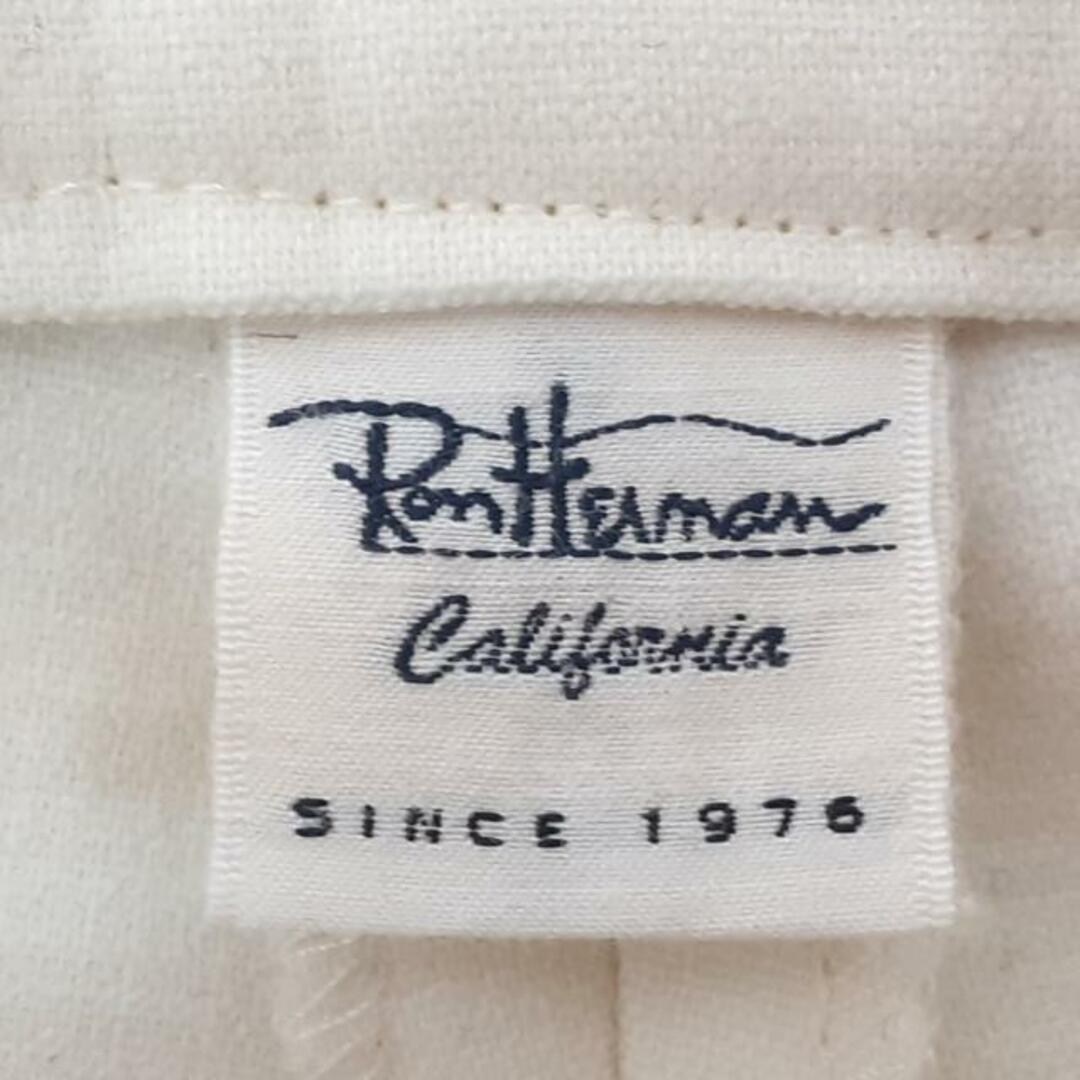 Ron Herman(ロンハーマン)のRon Herman(ロンハーマン) パンツ サイズXS レディース - 白 フルレングス レディースのパンツ(その他)の商品写真