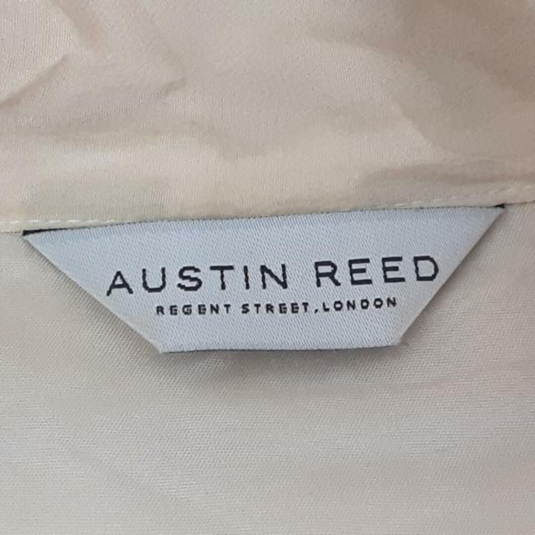 Austin Reed(オースチンリード) 長袖カットソー サイズ38 L レディース美品  - ベージュ ボウタイ/シルク/ラインストーン/パール/ビーズ レディースのトップス(カットソー(長袖/七分))の商品写真