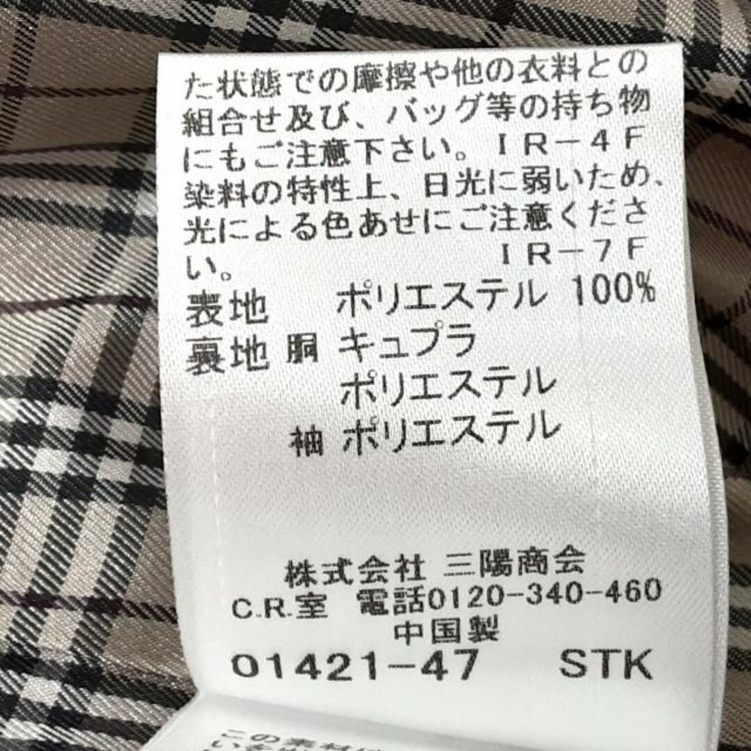 BURBERRY BLUE LABEL(バーバリーブルーレーベル)のBurberry Blue Label(バーバリーブルーレーベル) コート サイズ38 M レディース美品  - レッド 長袖/ライダース風/プリーツ/春/秋 レディースのジャケット/アウター(その他)の商品写真