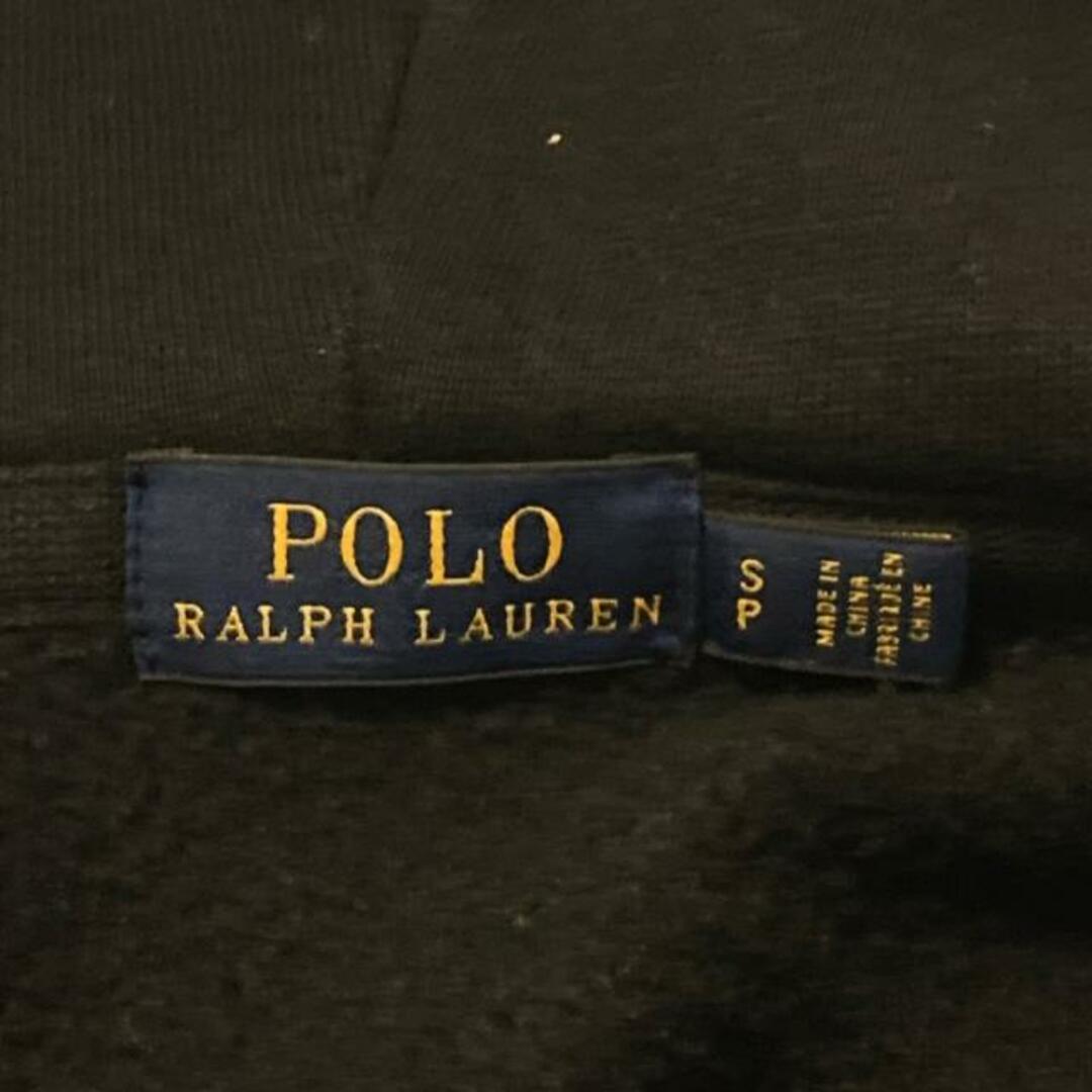 POLO RALPH LAUREN(ポロラルフローレン)のPOLObyRalphLauren(ポロラルフローレン) パーカー サイズS レディース - 黒×ゴールド×レッド 長袖 レディースのトップス(パーカー)の商品写真