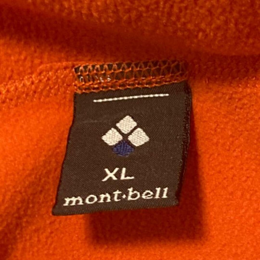 mont bell(モンベル)のmont-bell(モンベル) パーカー サイズXL メンズ - オレンジ 長袖 メンズのトップス(パーカー)の商品写真