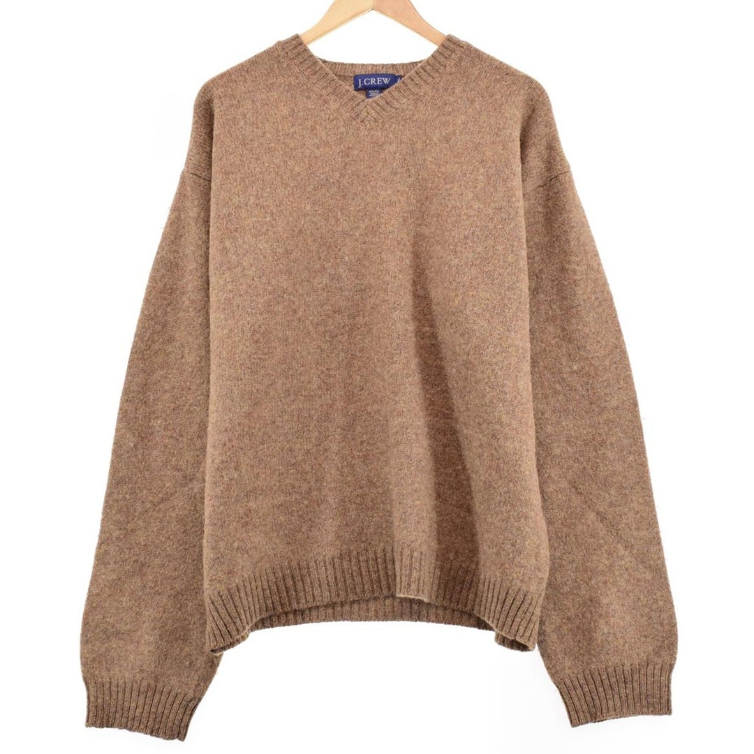 J.Crew(ジェイクルー)の古着 ジェイクルー J.Crew Vネック ウールニットセーター メンズXL /eaa344837 メンズのトップス(ニット/セーター)の商品写真