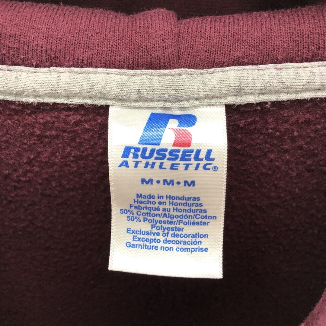 古着 ラッセル Russell カレッジ スウェットプルオーバーパーカー メンズM /eaa384092 メンズのトップス(スウェット)の商品写真