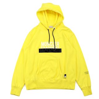 【美品】モンクレール ジーニアス Fragment Hiroshi Fujiwara 2018年製 フーディ プルオーバー パーカー メンズ サイズ M イエロー MONCLER GENIUS(パーカー)