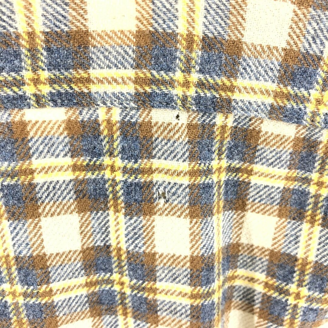 PENDLETON(ペンドルトン)の古着 70年代 ペンドルトン PENDLETON チェック柄 長袖 ウールシャツ USA製 メンズL ヴィンテージ /eaa385319 メンズのトップス(シャツ)の商品写真