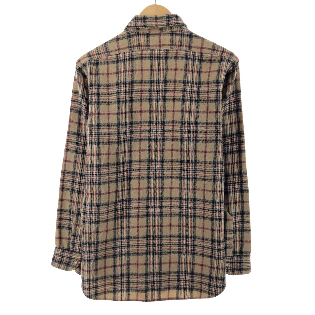 PENDLETON(ペンドルトン)の古着 70年代 ペンドルトン PENDLETON チェック柄 長袖 ウールシャツ USA製 メンズM ヴィンテージ /eaa385321 メンズのトップス(シャツ)の商品写真