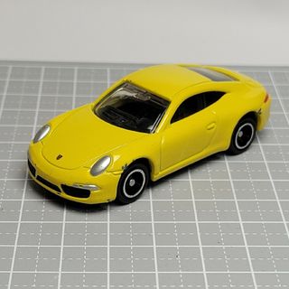 1288 トミカ No117(2012)  ポルシェ911カレラ 黄色 初回(ミニカー)