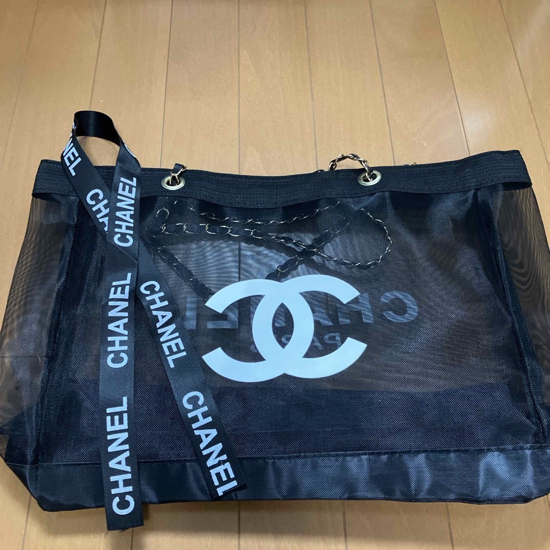 CHANEL(シャネル)のシャネルCHANELメッシュトートノベルティ レディースのバッグ(トートバッグ)の商品写真