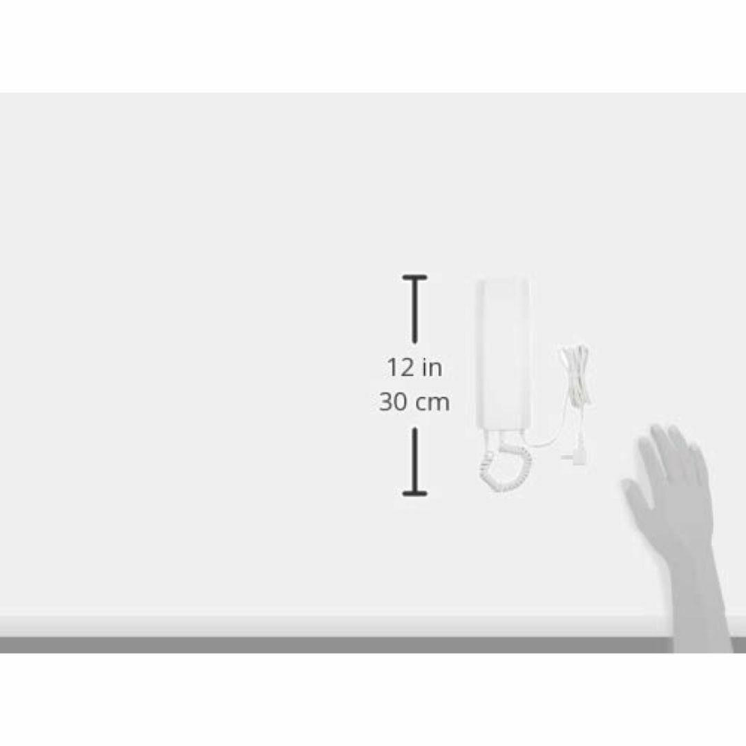 アイホン ワンタッチ ドアホン 受話器式 親機と子機セット 電話型同時通話方式  スマホ/家電/カメラの生活家電(その他)の商品写真