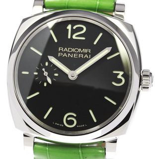 パネライ(PANERAI)のパネライ PANERAI PAM00574 ラジオミール 1940 3デイズ アッチャイオ 手巻き メンズ 美品 _813271(腕時計(アナログ))