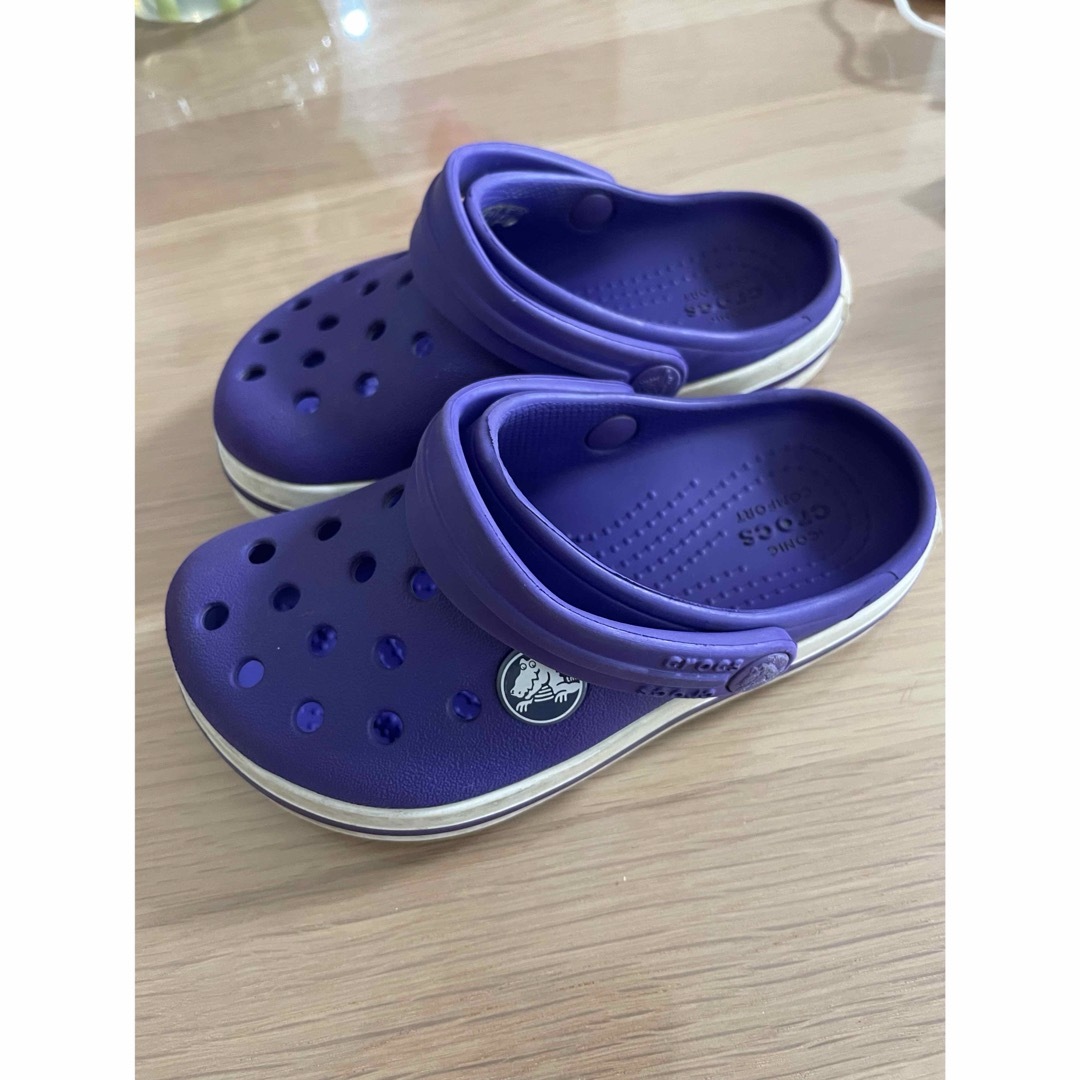 crocs(クロックス)のクロックス　サンダル　15センチ キッズ/ベビー/マタニティのキッズ靴/シューズ(15cm~)(スニーカー)の商品写真