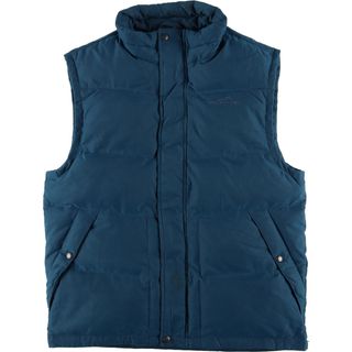 エディーバウアー(Eddie Bauer)の古着 エディーバウアー Eddie Bauer 550 FILL POWER グースダウンベスト メンズM /eaa385829(ベスト)