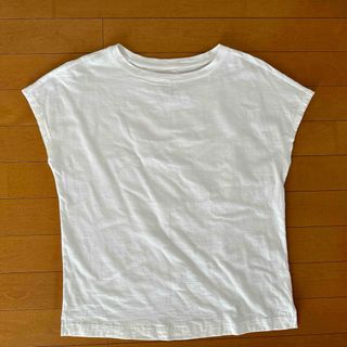 ムジルシリョウヒン(MUJI (無印良品))の無印良品　フレンチスリーブTシャツ　L(Tシャツ(半袖/袖なし))