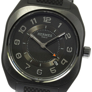 エルメス(Hermes)のエルメス HERMES SP1.742 H08 デイト 自動巻き メンズ 極美品 箱付き_814555(腕時計(アナログ))