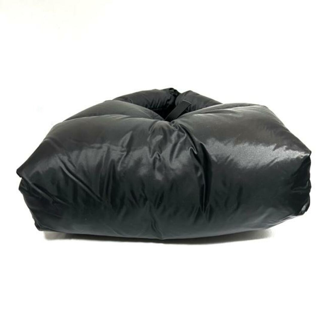 MONCLER(モンクレール)のMONCLER(モンクレール) トートバッグ美品  SNOW TOTE 黒 ナイロン レディースのバッグ(トートバッグ)の商品写真