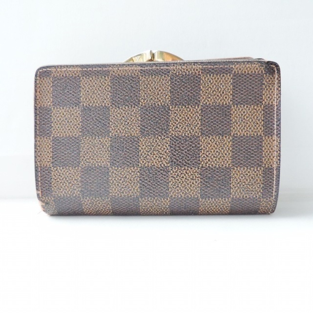 LOUIS VUITTON(ルイヴィトン)のLOUIS VUITTON(ルイヴィトン) 2つ折り財布 ダミエ ポルトフォイユヴィエノワ N61674 エベヌ ダミエキャンバス レディースのファッション小物(財布)の商品写真