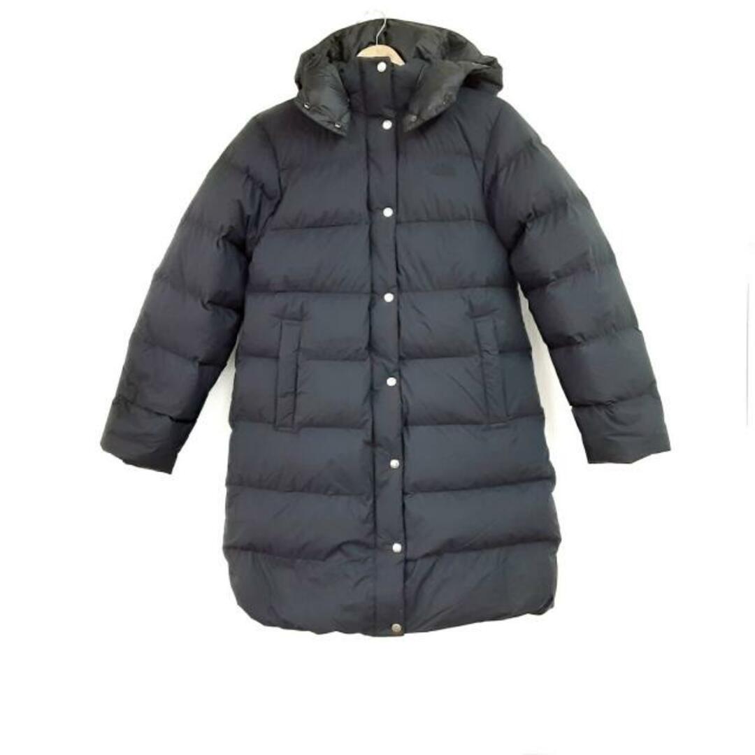 THE NORTH FACE(ザノースフェイス)のTHE NORTH FACE(ノースフェイス) ダウンコート サイズL レディース美品  - 黒 長袖/冬 レディースのジャケット/アウター(ダウンコート)の商品写真